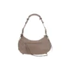 c Bolso de hombro pequeño Le Cagole «Light Brown» 6713071VG9Y1212