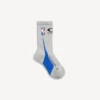 Calcetines de hombre Balenciaga | Colaboración con la NBA en blanco sucio Calcetines de hombre Balenciaga | Colaboración con la NBA en blanco sucio