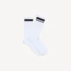 Calcetines de hombre con logotipo en blanco/negro Calcetines de hombre con logotipo en blanco/negro
