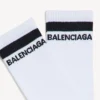 Calcetines de hombre con logotipo en blanco/negro Calcetines de hombre con logotipo en blanco/negro