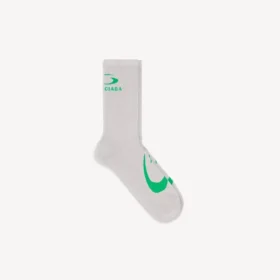 Calcetines de hombre «Loop Sports Icon» en gris/verde