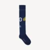 Calcetines largos de hombre con el escudo naval en azul marino Calcetines largos de hombre con el escudo naval en azul marino