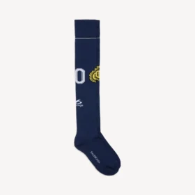 Calcetines largos de hombre con el escudo naval en azul marino