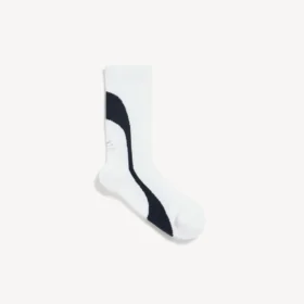 Calcetines técnicos para hombre de estilo «techwear» en blanco/azul marino
