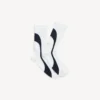 Calcetines técnicos para hombre de estilo «techwear» en blanco/azul marino Calcetines técnicos para hombre de estilo «techwear» en blanco/azul marino