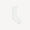 Calcetines técnicos para mujer en color blanco roto