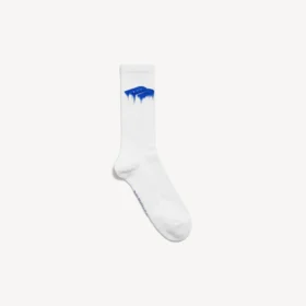 Calcetines «Wet Brush» para hombre en blanco/azul