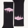 Calcetines «Wet Brush» para hombre en rosa/negro Calcetines «Wet Brush» para hombre en rosa/negro