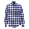 Camisa acolchada de franela a cuadros «Blue» 642339TKM274202