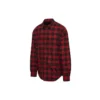 Camisa acolchada de franela a cuadros «Roja» 642339TJO276167
