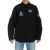 Camisa Balenciaga x NASA Space Multi-Patch «Negra» 663076TYB181000