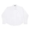 Camisa BB Classic de Balenciaga, corte regular, «Blanco» 796978TNM609000