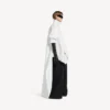 Camisa con cola para mujer en blanco Camisa con cola para mujer en blanco