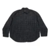 Camisa con mangas desmontables, corte amplio «Grey» 751728TOM172952