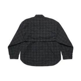 Camisa con mangas desmontables, corte amplio «Grey» 751728TOM172952