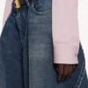 Camisa corta de mujer en rosa empolvado Camisa corta de mujer en rosa empolvado