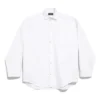 Camisa de abrigo de corte amplio «Blanca» 794462TQM309140
