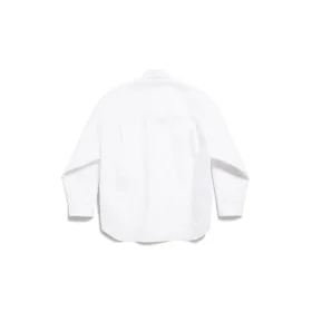 Camisa de abrigo de corte amplio «Blanca» 794462TQM309140