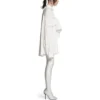 Camisa de manga anudada oversize «White» 768553TPO359000