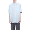 Camisa de manga corta «Azul claro» 584019TFO024850
