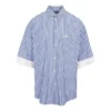 Camisa de manga corta con capas BB Icon «Azul y blanco» 699195TMM234640