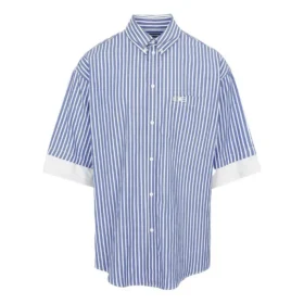 Camisa de manga corta con capas BB Icon «Azul y blanco» 699195TMM234640