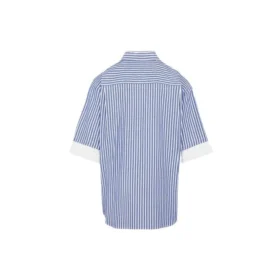 Camisa de manga corta con capas BB Icon «Azul y blanco» 699195TMM234640