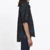 Camisa de manga corta con estampado de logotipo «Negro» 556869TDL542771