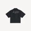 Camisa de manga corta de estilo «sketchy» para hombre, en color negro Camisa de manga corta de estilo «sketchy» para hombre, en color negro