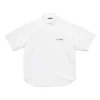 Camisa de manga corta de popelín «Blanca» 751920TNM609000