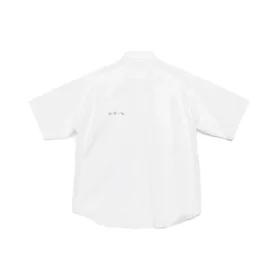 Camisa de manga corta de popelín «Blanca» 751920TNM609000