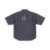 Camisa de manga corta Fashion Institute, corte amplio «Gris oscuro» 703846TYB181270