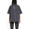 Camisa de manga corta Fashion Institute, corte amplio «Gris oscuro» 703846TYB181270