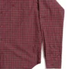 Camisa de manga larga a cuadros, corte holgado «Rojo» 658929TKM386167