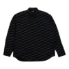 Camisa de manga larga con botones y BB Monogram «Negra» 662983TML361269