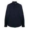 Camisa de manga larga con botones y logotipo en el cuello «Navy» 671586TYB184100