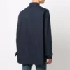 Camisa de manga larga con botones y logotipo en el cuello «Navy» 671586TYB184100