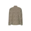 Camisa de manga larga con estampado Logomania «Beige» 662983TNLL19763