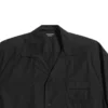 Camisa de manga larga, corte medio «Black» 658844TEM161000