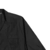 Camisa de manga larga, corte medio «Black» 658844TEM161000