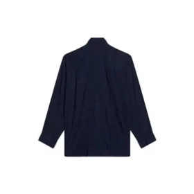 Camisa de manga larga de corte holgado «Azul» 658956TLM164100