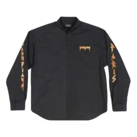Camisa de manga larga de Metallica, corte oversize, «Negro Naranja» 699053TYB181000 Camisa de manga larga de Metallica, corte oversize, «Negro Naranja» 699053TYB181000