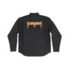 Camisa de manga larga de Metallica, corte oversize, «Negro Naranja» 699053TYB181000