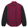 Camisa de manga larga FW21, color rojo, 658936TBM238521