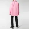 Camisa de popelín de algodón con logotipo en la espalda «Rosa» 556878TEM095630