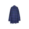 Camisa de sarga de algodón a cuadros «Blue» 625548T1M194450