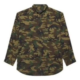 Camisa entallada de camuflaje «Green» 659027TKL142840