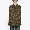 Camisa entallada de camuflaje «Green» 659027TKL142840