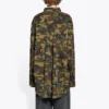 Camisa entallada de camuflaje «Green» 659027TKL142840