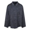 Camisa minimalista con BB Monogram «Negro» 681812TMO681270